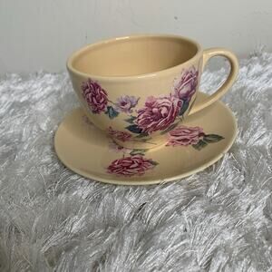 Teleflora Teacup Saucer Coffee Mother's Day Set